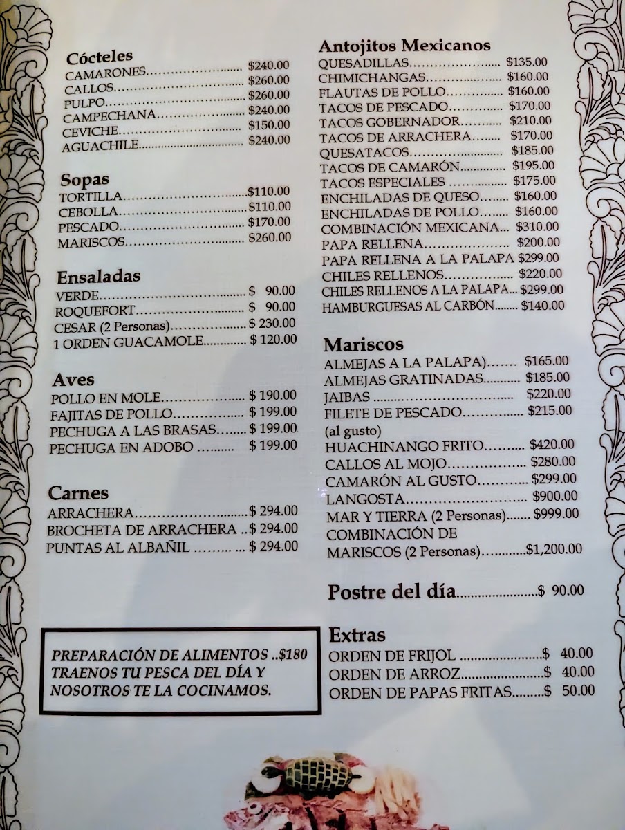 La Palapa Restaurante Menu - Image 2