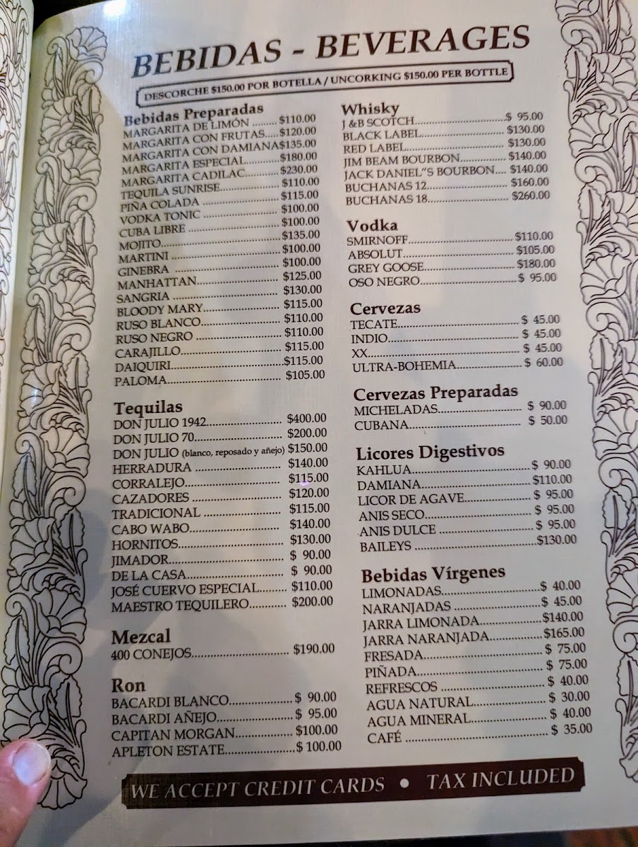 La Palapa Restaurante Menu - Image 4