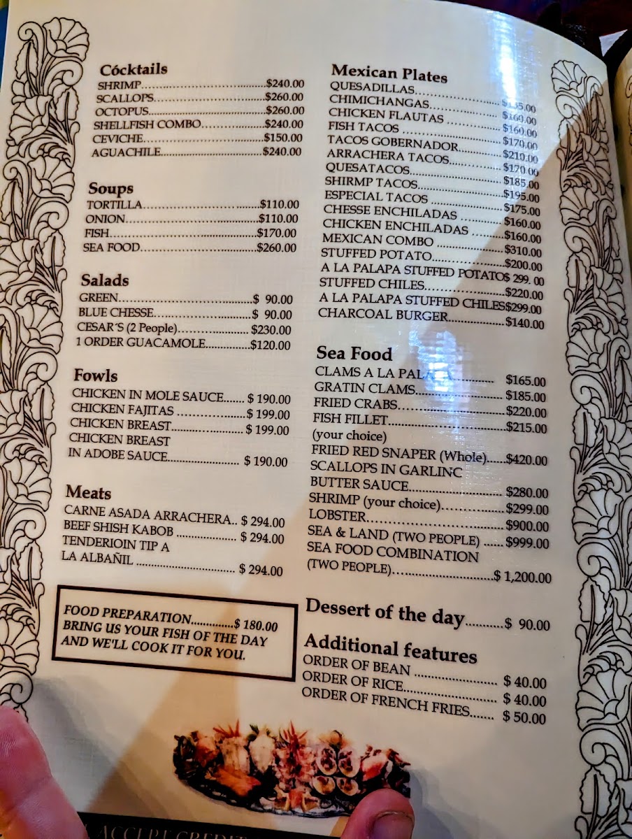 La Palapa Restaurante Menu - Image 6